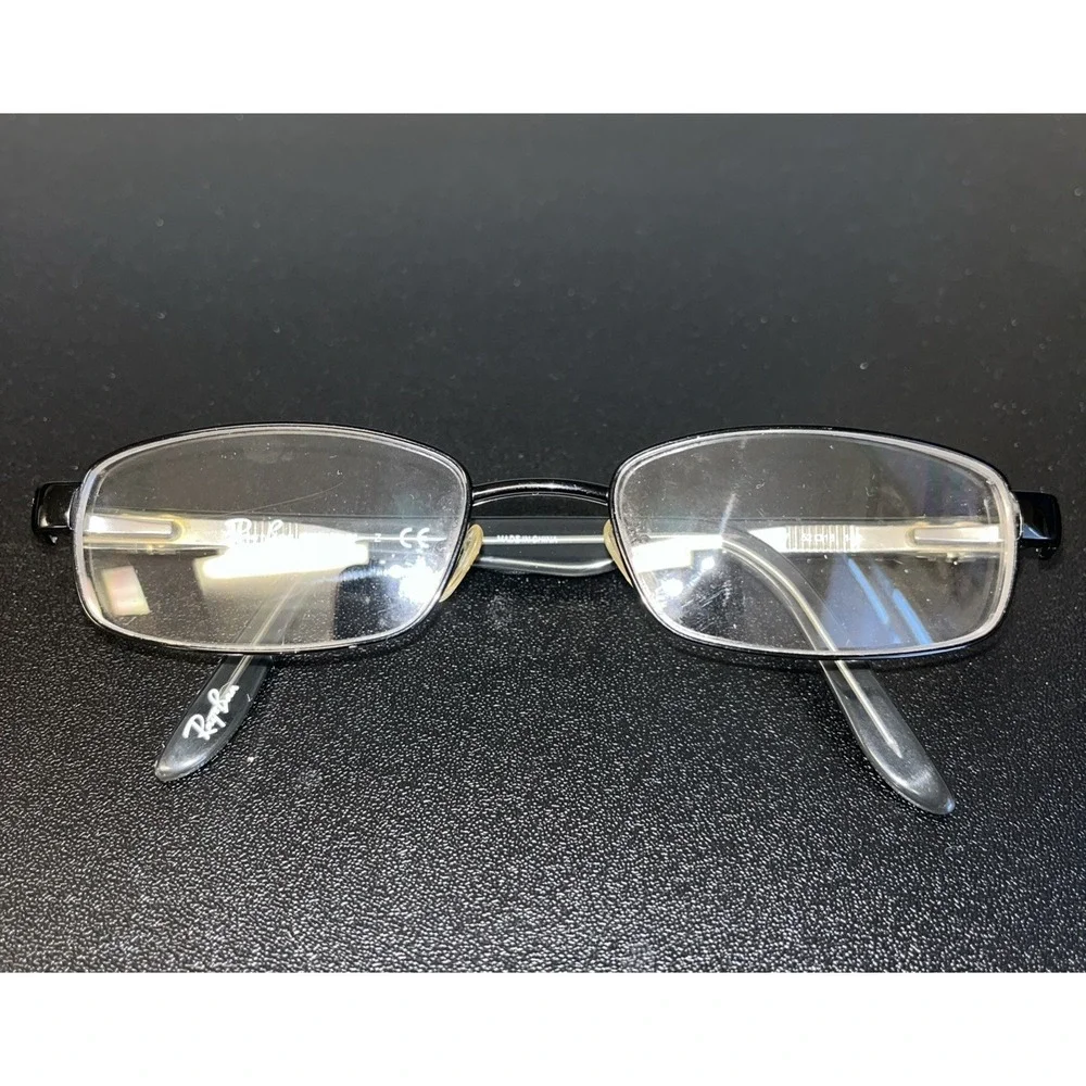 Ray-Ban RB 8581 1017 Black TITANIUM Sports Wrap Eyeglasses 52-18-140 -FRAME ONLY
